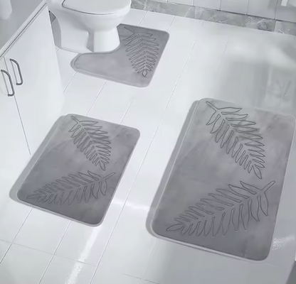 LOT DE 3 TAPIS DE SALLE BAIN ACQUAGUARD